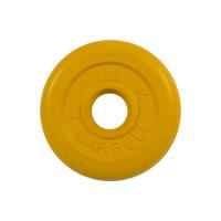 Диск MB Barbell Стандарт Желтый 25мм 1,25кг