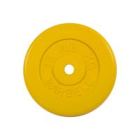 Диск MB Barbell Стандарт Желтый 26мм 15кг