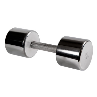 Гантель хромированная 10 кг MB Barbell