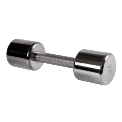 Гантель хромированная 4 кг MB Barbell Фитнес