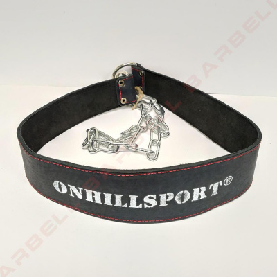 Пояс кожаный с цепью лифтерский Onhillsport