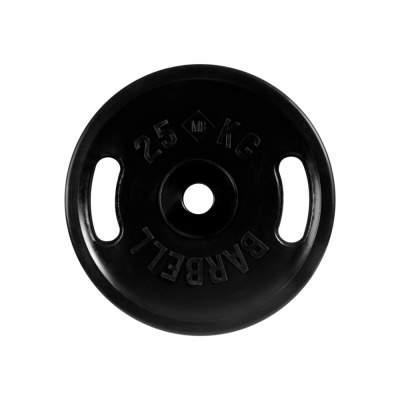 Диск MB Barbell Евро Классик с ручками 51мм 25кг
