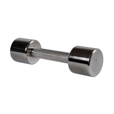 Гантель хромированная 3 кг MB Barbell Фитнес фото