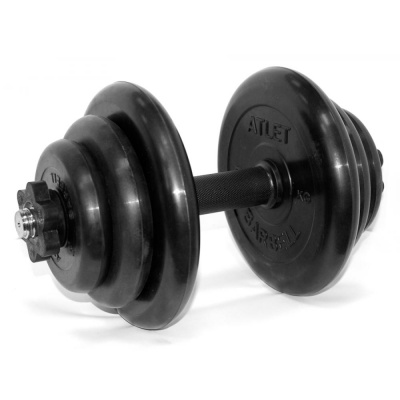 Гантель разборная 19 кг MB Barbell Атлет