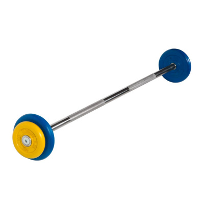 Штанга неразборная  цветная 12,5 кг MB Barbell