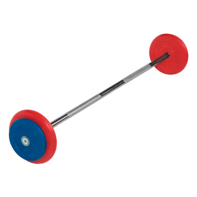Штанга неразборная цветная 20 кг MB Barbell