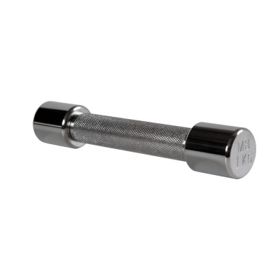 Гантель хромированная 1 кг MB Barbell Фитнес
